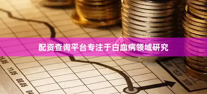 配资查询平台专注于白血病领域研究
